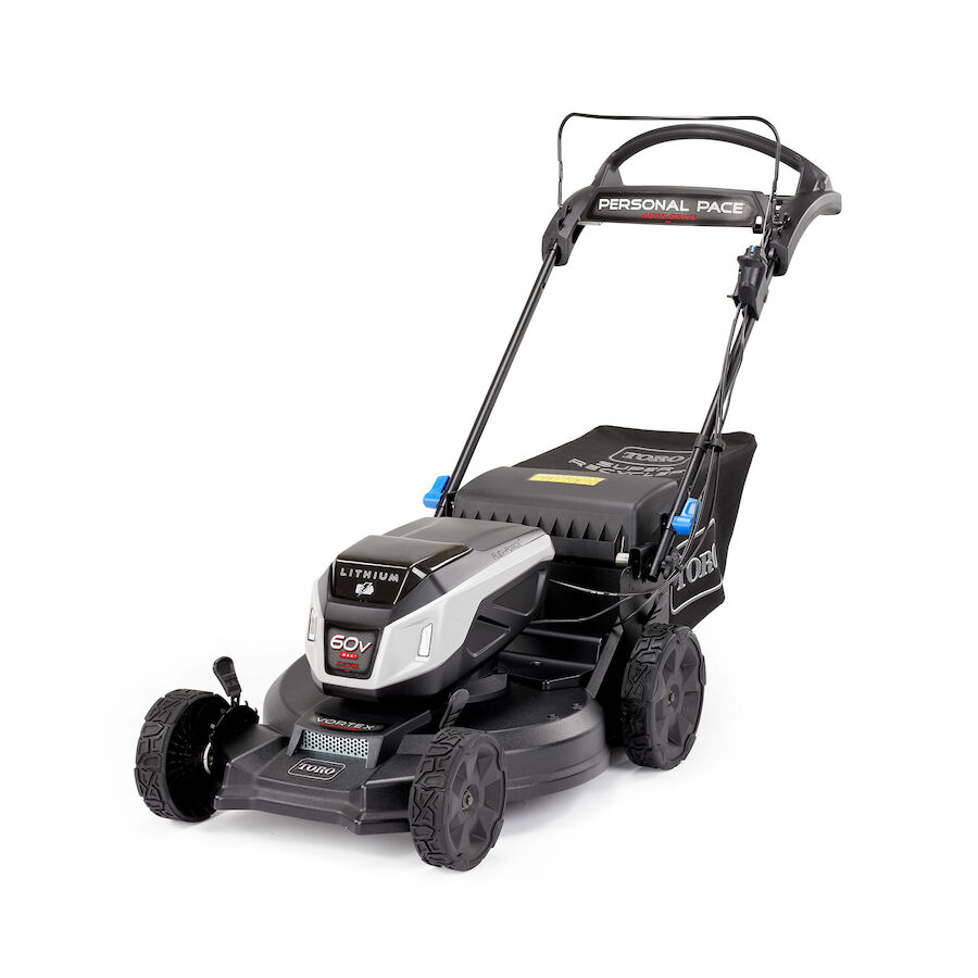 60V Max* 21” (53 cm) Super Recycler® w/Personal Pace® & SmartStow® Lawn Mower with 7.5Ah Battery